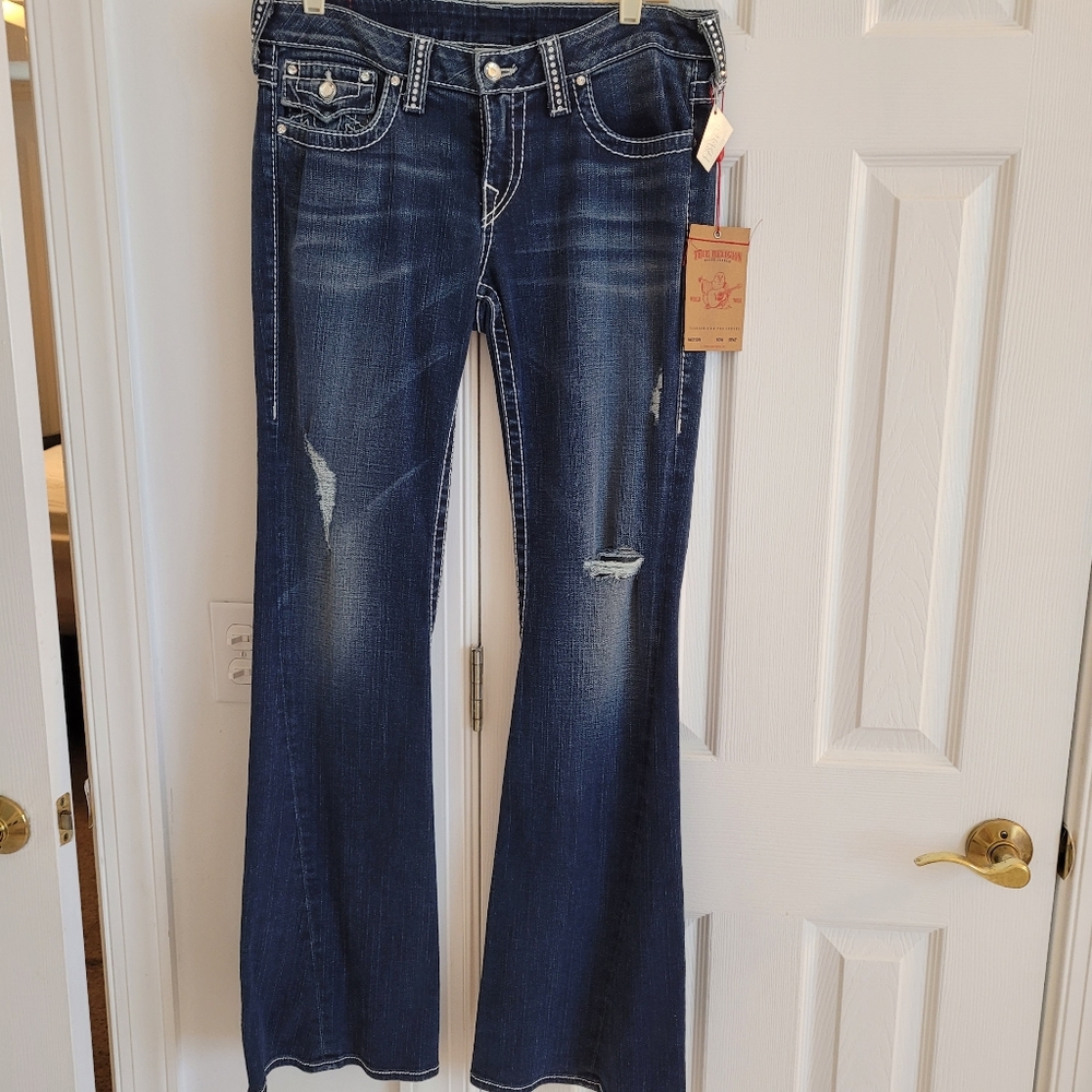 Vintage Swarovski True Religion jeans 31